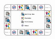 Vocabulary Board Game