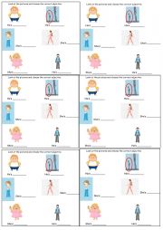 English Worksheet: worksheet