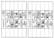 English Worksheet: Busy week fipbook