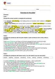 English Worksheet: PRESENT CONTINUOUS VS PRESENT SIMPLE