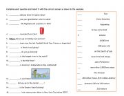 English Worksheet: Wh questions