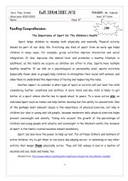 8thform full term test n2