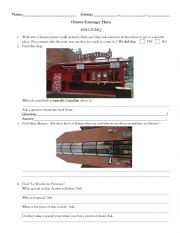 English Worksheet: Scavenger Hunt OTTAWA