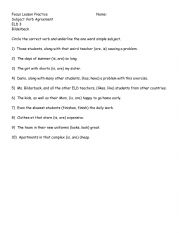 is/are/am fill in