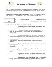 English Worksheet: Guided Practice: Polite Requests