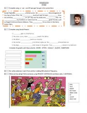 Present Simple - adverbs of Frequency  - Present Continuous -verb to be - verb have got