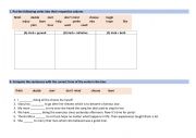 English Worksheet: Gerund, infinitives worksheet