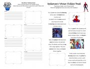 English Worksheet: Winter holidays! 