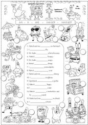 English Worksheet: verb to be