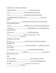 English Worksheet: present simple and word formation