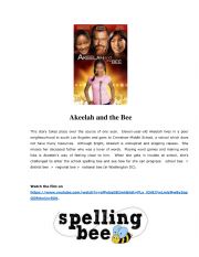 Akeelah and the Bee - while watching