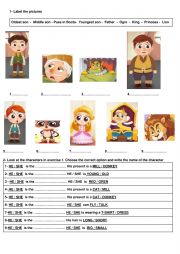 English Worksheet: Puss in boots