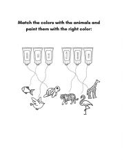 English Worksheet: Colors 