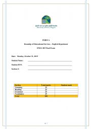 English Worksheet: Headyway Plus Intermediate Test