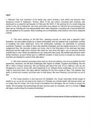 English Worksheet: End Term 3 Test 3rd Form Tunisian program