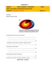 Grade 7 Geography Term 2 worksheets