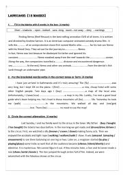 MID TERM TEST 3 9TH FORM LANGUAGE PART