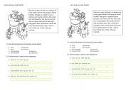 English Worksheet: Sherk and his friends