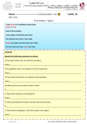 English Worksheet: If vs Unless