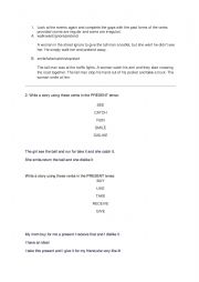 English Worksheet: Future tense 