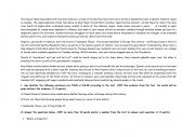 English Worksheet: Floods in Valencia Reading comprehension