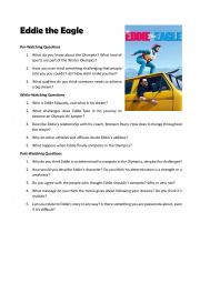 English Worksheet: Eddie the Eagle