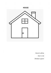 English Worksheet: HOUSE