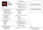 English Worksheet: TED listening activity - The power of vulnerability (Upper-intermediate)