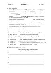 English Worksheet: Past simple regular and irregular 