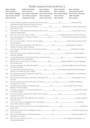 English Worksheet: B1+-B2   25 Double comparatives Part 2