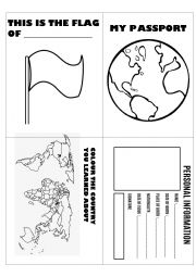 English Worksheet: Passport activity
