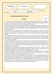 English Worksheet: End Term test 2 9th grade