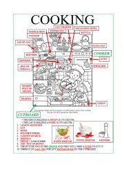 English Worksheet: Cooking vocabulary