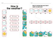 English Worksheet: how�s the weather