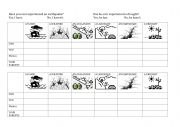 English Worksheet: Natural Disasters Battleship game