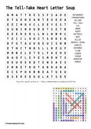 English Worksheet: 