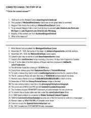 English Worksheet: Connected to Canada