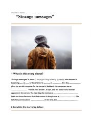 Strange messages (writing task)