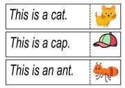 English Worksheet: read simple sentence 