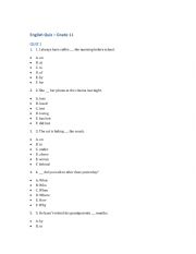 English Worksheet: In/on/at