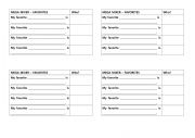 English Worksheet: Mega Mixer- Find who matches you