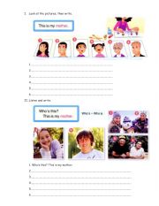 English Worksheet: Up 1