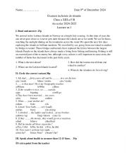 English Worksheet: English