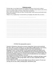 English Worksheet: writing topics