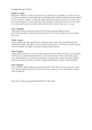 English Worksheet: 3rd form mid term test 3