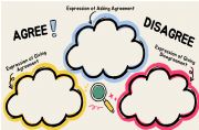 English Worksheet: Expression Agreement