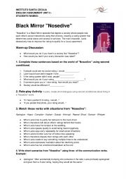 English Worksheet: nosedive - Black mirror