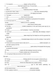 Matura exam grammar