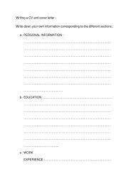 Writing a resume