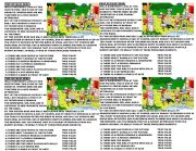  True false there is there are present continous